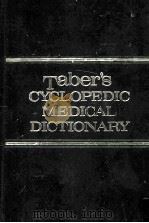 Taber's CYCLOPEDIC MEDICAL DICTIONARY  EDITION 17（ PDF版）