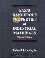 Sax's Dangerous Properties of Industrial Materials  Eighth Edition  Volume 1（ PDF版）
