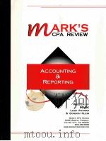 Mark's CPA Review  ACCOUNTING & REPORTING     PDF电子版封面     