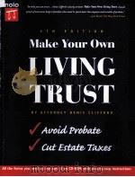 Make Your Own LIVING TRUST  FOURTH EDITION     PDF电子版封面  0873375564   