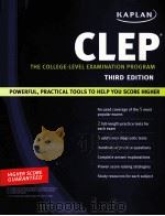 CLEP THE COLLEGE-LEVEL EXAMINATION PROGRAM THIRD EDITION（ PDF版）