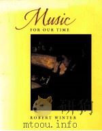 MUSIC FOR OUR TIME（ PDF版）