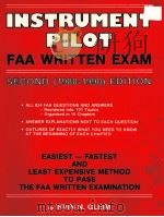 INSTRUMENT PILOT FAA WRITTEN EXAM 1988-1990     PDF电子版封面     