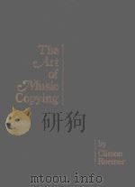 THE ART OF MUSIC COPYING BY CLINTON ROEMER     PDF电子版封面     