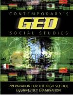 CONTEMPORARY'S GED SOCIAL STUDIES     PDF电子版封面     