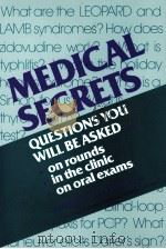 MEDICAL SECRETS     PDF电子版封面  1560530111   