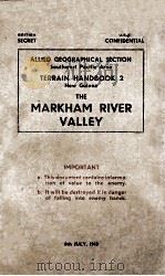 MARKHAM RIVER VALLEY   1943  PDF电子版封面     