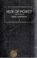 MEN OF POWER VOL. II     PDF电子版封面     