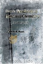 Riegel's Handbook of Industrial Chemistry EIGHTH EDITION   1983  PDF电子版封面  0442201648   