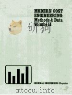 MODERN COST ENGINEERING:METHODS AND DATA VOLUME II（1984 PDF版）