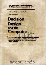 Decision Design and the Computer   1972  PDF电子版封面     