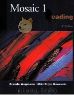 MOSAIC 1 READING 4TH EDITION（ PDF版）