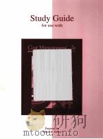 STUDY GUIDE FOR USE WITH COST MANAGEMENT A STRATEGIC EMPHASIS SECOND EDITION     PDF电子版封面     