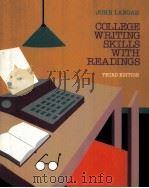 COLLEGE WRITING SKILLS WITH READINGS THIRD EDITION（ PDF版）