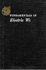 FUNDAMENTALS OF ELECTRIC WAUES     PDF电子版封面     