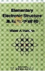 ELEMENTARY ELECTRONIC STRUCTURE     PDF电子版封面     