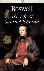 BOSWELL THE LIFE OF SAMUEL JOHNSON     PDF电子版封面     