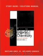 ORGANIC CHEMISTRY SECOND EDITION     PDF电子版封面     