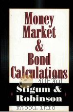 MONEY MARKET AND BOND CALCULATIONS（ PDF版）