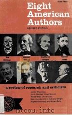 EIGHT AMERICAN AUTHORS REVISED EDITION     PDF电子版封面     