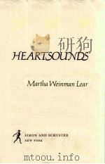 HEARTSOUNDS MARTHA WEINMAN LEAR     PDF电子版封面     
