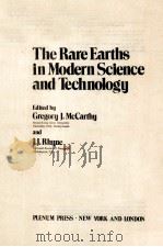 THE RARE FANTHWS IN MODERN SCIENCE AND TECHNOLOGY     PDF电子版封面     