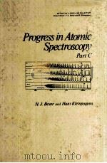 PROGRESS IN ATOMIC SPECTROSCOPY PART C     PDF电子版封面     