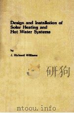 DESIGN AND INSTALLATION OF SOLAR HEATING AND HOT WATER SYSTEMS（ PDF版）