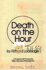 DEATH ON THE HOUR BY RICHARD LOCKRIDGE     PDF电子版封面     