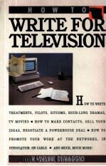 HOW T O WRITE FOR TELEVISION MADELINE DIMAGGIO     PDF电子版封面     