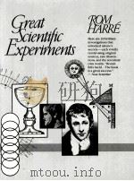 GREAT SCIENTIFIC EXPERIMENTS     PDF电子版封面  0714820962   
