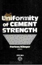 UNIFORMITY OF CEMENT STRENGTH     PDF电子版封面     
