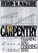 CARPENTRY FRAMING AND FINISHING（ PDF版）