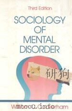 SOCIOLOGY OF MENTAL DISORDER（ PDF版）