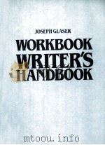WORKBOOK WRITER'S HANDBOOK JOSEPH GLASER     PDF电子版封面     