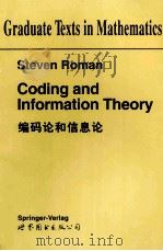 CODING AND INFORMATION THEORY     PDF电子版封面     