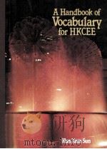 A HANDBOOK OF VOCABULARY FOR HKCEE（1986 PDF版）