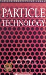 Particle Technology   1990  PDF电子版封面  0412352303   