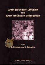 Grain Boundary Diffusion and Grain Boundary Segregation   1998  PDF电子版封面  3908450314   