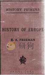 HISTORY OF EUROPE     PDF电子版封面     