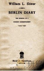 BERLIN DIARY   1942  PDF电子版封面     
