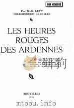 LES HEURES ROUGES DES ARDENNES   1946  PDF电子版封面     