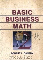 BASIC BUSINESS MATH     PDF电子版封面     