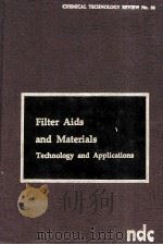FILTER AIDS AND MATERIALS Technology and Applications（1977 PDF版）
