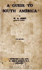 A GUIDE TO SOUTH AMERICA   1915  PDF电子版封面     
