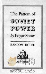 THE PATTERN OF SOVIET POWER   1945  PDF电子版封面     