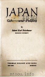 JAPAN: GOVERNMENT-POLITICS（1939 PDF版）