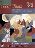 Alfred's group piano for adults : an innovative method with optional compact discs and general     PDF电子版封面  0882846531   