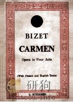 Carmen : opera in four acts（ PDF版）