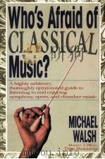 Who's afraid of classical music?（ PDF版）